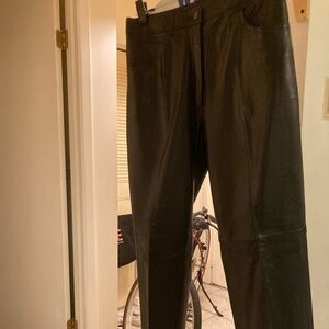 Women's leather pants 12